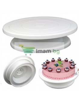 Въртяща се стойка за торта поставка за декориране